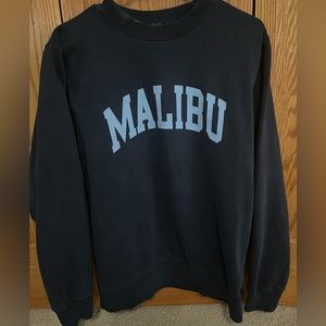 Brandy Malibu Navy Sweatshirt